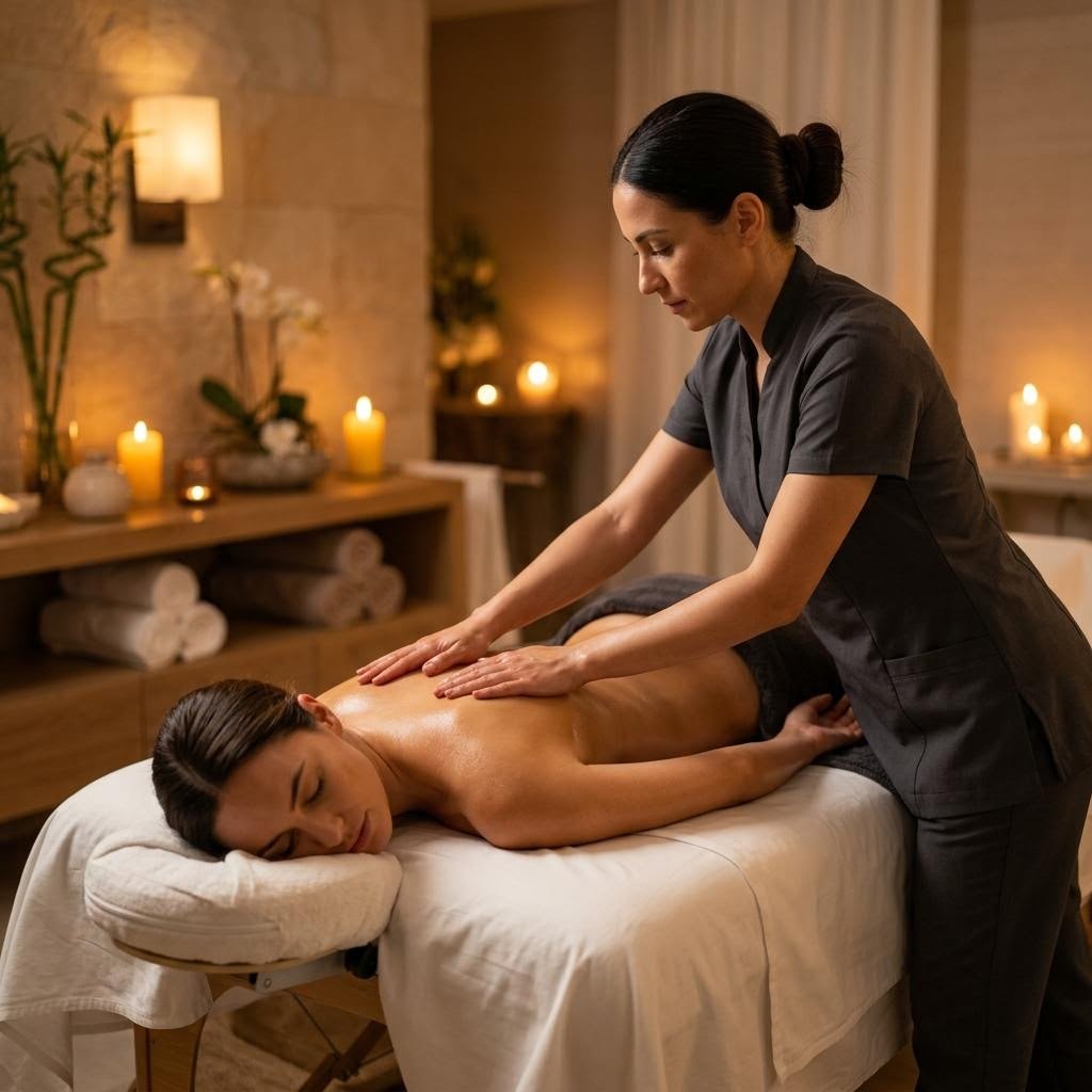 Full body massage at Mantra Luxury Spa, Dommasandra Bangalore