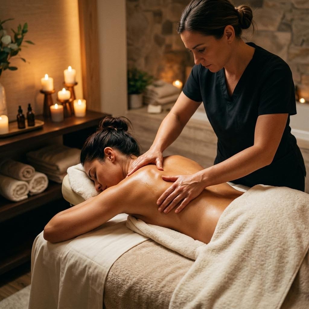 Pain relief massage therapy at Mantra Luxury Spa, Dommasandra Bangalore
