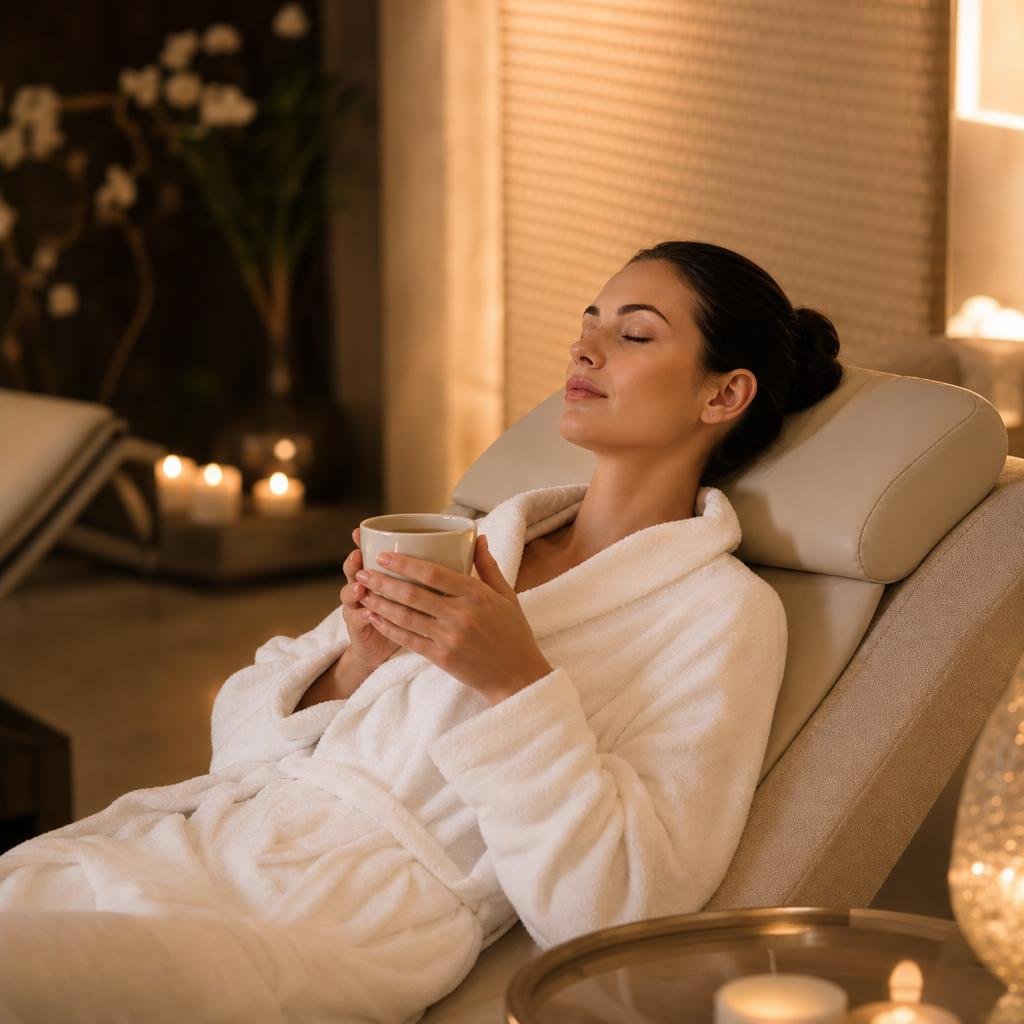 Aroma massage ritual lifestyle at Mantra Luxury Spa